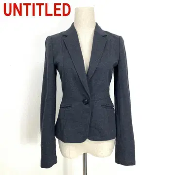A2099 언타이틀 테일러드 자켓 울 안감 있음 그레이 1