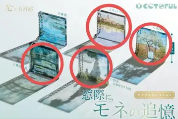 빛의 미술관 창가에 모네의 추억 아크릴 컬렉션