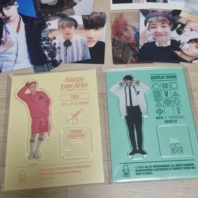 방탄소년단 슈가 뷔 아크릴스탠드 머스터 3 4 팬미팅 md V Suga