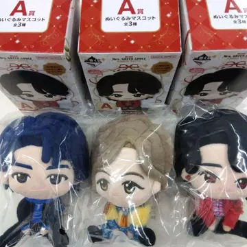 미세스 그린애플 복권 봉제 인형 3체 세트 A상