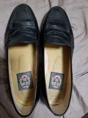 블랙 가죽 로퍼 Harvard VERITAS