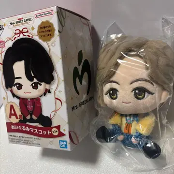 Mrs. GREEN APPLE 봉제 인형 마스코트 A상