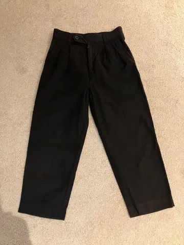 MHL 마가렛호웰 크롭 팬츠 M 블랙