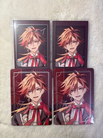 마츠리카의 혜안 페이 포토 카드 서명 레어 파르카 오토메이트 4장 세트