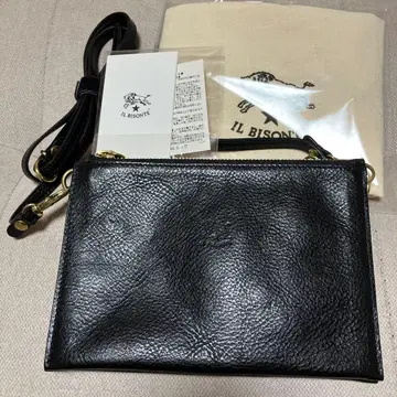 IL BISONTE 블랙 사코슈 수납 가방 포함