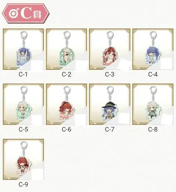 제비뽑기당 무직전생 아크릴 키링