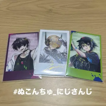 [니지산지] 이나미 라이/히바 마나/사에키 잇테츠 폴라로이드 R,N