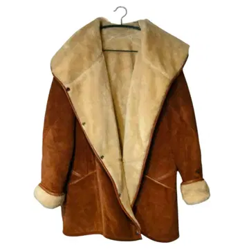 이탈리아 구매 무스탕 자켓 개성있는 양가죽 스웨이드 EU 구제 의류