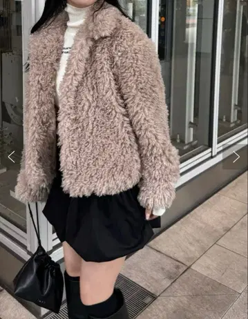 mystic mline 푸들 코트 모카