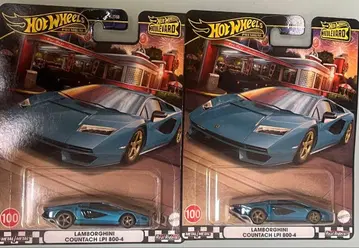 Hot Wheels 람보르기니 카운탁 LPI 800-4 2대 세트
