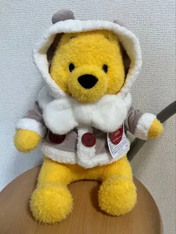 푸우 봉제 인형 크리스마스 디즈니 2025 곰돌이 푸 새상품 택 포함