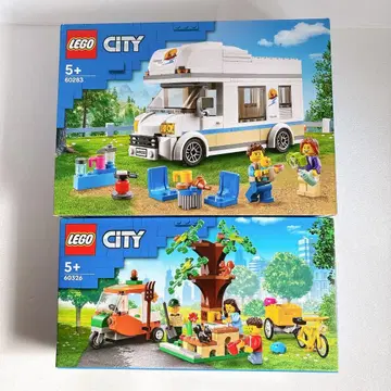 미사용 미개봉 레고 LEGO 시티 공원 캠핑 세트 단종 상품