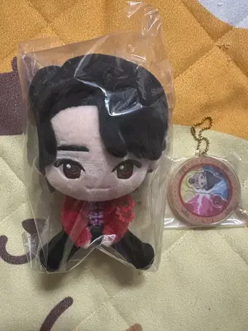 미세스 제일복권 오오모리 모토키 봉제 인형 마스코트 바스락 아크릴 참