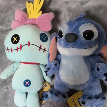 릴로 & 스티치 L 봉제 인형 스크램프