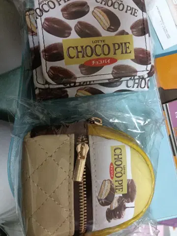 롯데 3단 접이식 지갑 & 스카프 포함 미니 백팩