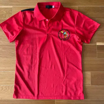 댄스 위드 드래곤 빨간색 피케 셔츠 사이즈 3 DRAGON