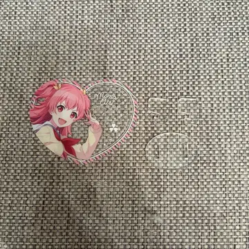 모모이 아이리 프로세카 피크리아 아크릴 스탠드 하트형 아크릴 스탠드