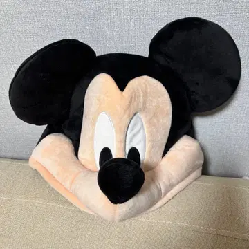 미키마우스 귀 달린 봉제 인형 캡