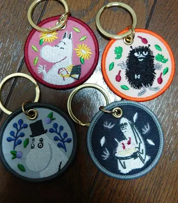 무민 자수 키링 무민 엄마 무민 아빠 스틴키 유령