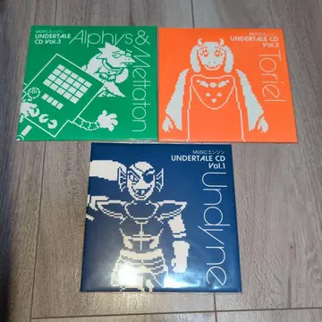 Undertale CD 세트 안다인 토리엘 알피스 메타톤