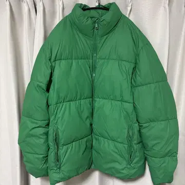 ZARA 그린 다운 자켓 XL