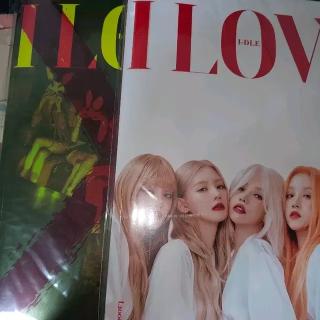 (여자)아이들 I LOVE 앨범 3종 일괄 판매 미개봉