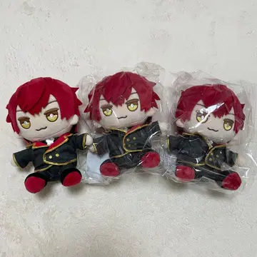 KnightX 바우 앉은 봉제 인형 3개 세트