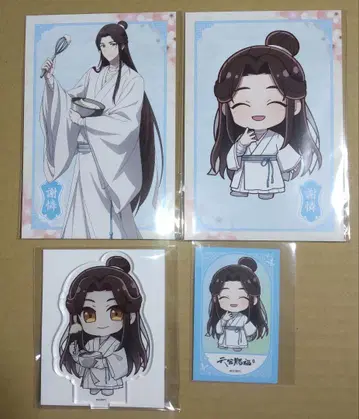 천관사복 사련 아크릴 스탠드 엽서 프린세스 카페