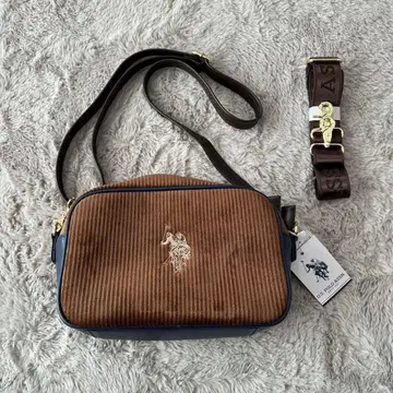 미사용 U.S. POLO ASSN. 크로스 바디 숄더백