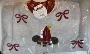 [택 포함 새상품] 디즈니 크리스마스 릴린린 니트 스웨터 2025