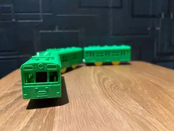 절판 프라레일 103계 101계 플라 기차 전동 기차 그린