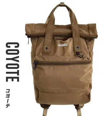 새상품 anello 아네로 백팩 코요테