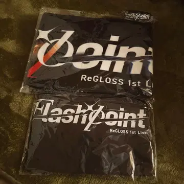 ReGLOSS 1st Live 머플러 타월 T셔츠 러버 밴드