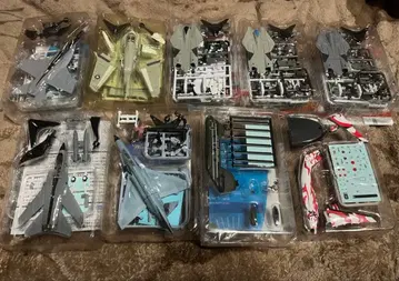 에프토이즈 미사용품 9점 묶음 판매 1/144 1/300 전투기 운송기