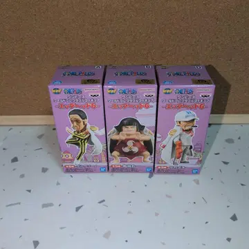 월드 컬렉션 ONE PIECE 피규어 3체 세트