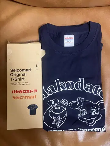 세이코마트 하세가와 스토어 티셔츠 세코마 L 사이즈