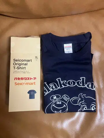 세이코마트 하세가와 스토어 T셔츠 세이코마 XL 사이즈 네이비