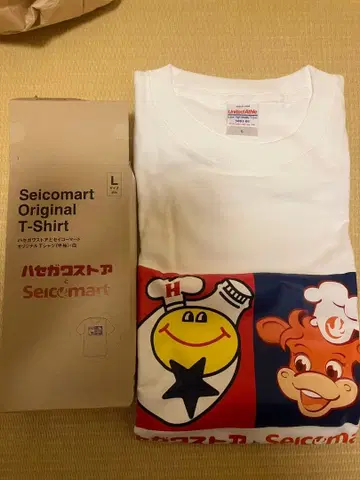 세이코마트 하세가와 스토어 세이코마 T셔츠 L 사이즈 화이트