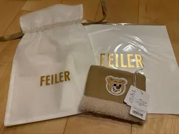 [ 미사용 새상품 ] 러브러리 바이 페이 올드 테디 와펜 보아 파우치