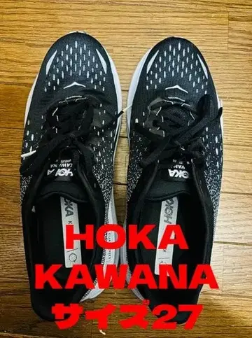 [ 몇 회 사용 ] HOKA KAWANA 스니커즈 사이즈 27 박스 포함