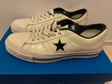 해외판 CONVERSE ONE STAR 화이트 스니커즈