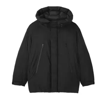 MUJI Labo 블랙 다운 자켓 S 사이즈