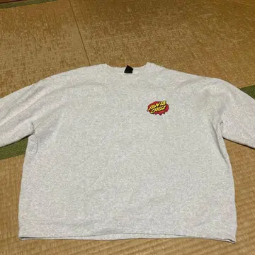 SANTA CRUZ 그레이 맨투맨 M 사이즈