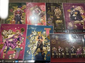 제일복권 죠죠 월드 I상 클리어 포스터 컴플리트