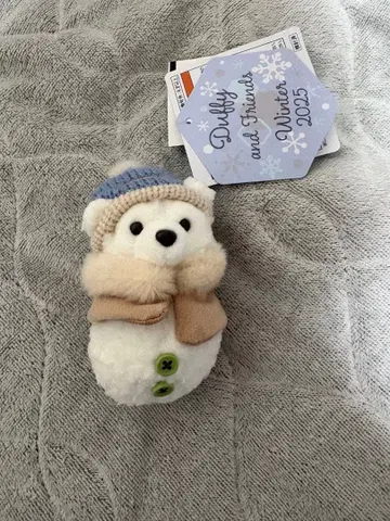 더피 눈사람 봉제 인형 참 시크릿 오브 스노위 데이