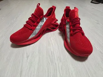 빨간색 스니커즈 아카기 웬 코스프레