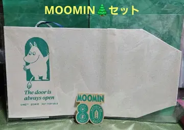 레어 MOOMIN 북커버 스티커 세트