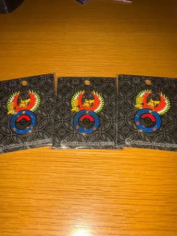 포켓몬 센터 교토 로고 핀즈 3개 세트 kyoto