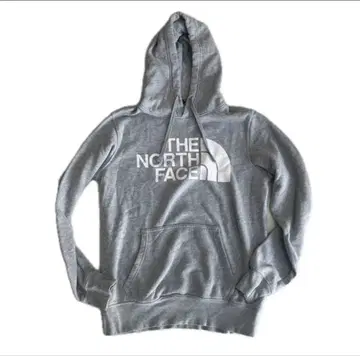 THE NORTH FACE 그레이 후드 부착 후드티