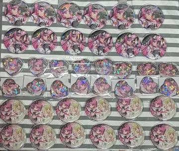 너와 아이돌 프리큐어 큐어 키스 메로롱 다나카 메론 캔뱃지 40개